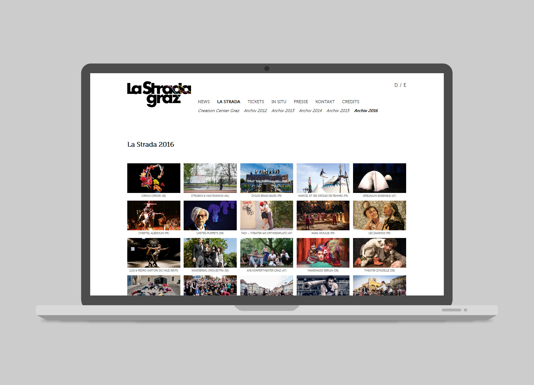 La Strada Website